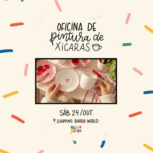 Oficina de Pintura de Xícaras